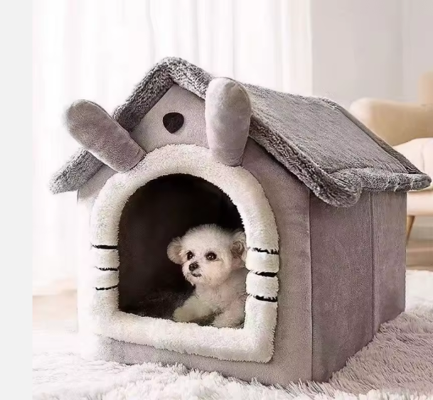 Cozy Castle Cat House
