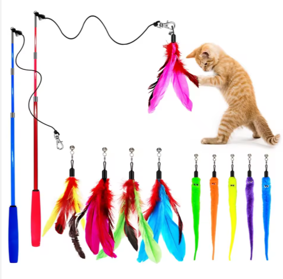 Dancing Feathers Cat Toy