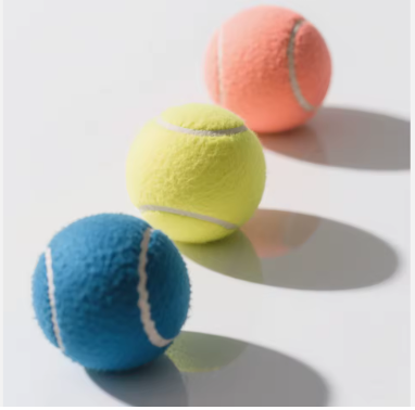 Squeaky Tennis Ball - 6 Pack