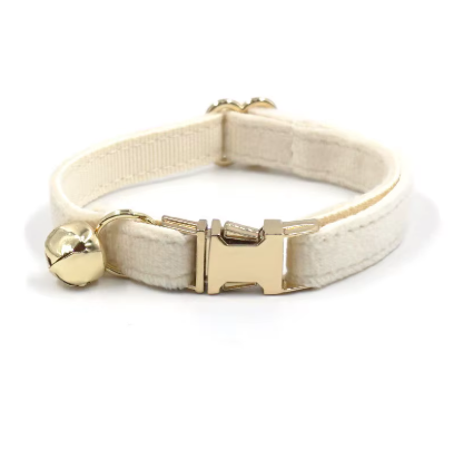 Velvety Whisker Cat Collar
