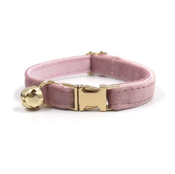 Velvety Whisker Cat Collar